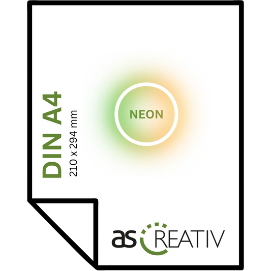 DTF-Transfer NEON | DIN A4 - 210 x 294 mm