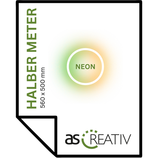 DTF-Transfer NEON | Halber Meter - 560 x 500 mm